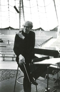 Aaron Copland at the Conference on Contemorary Music, 1975_Charles Abbott